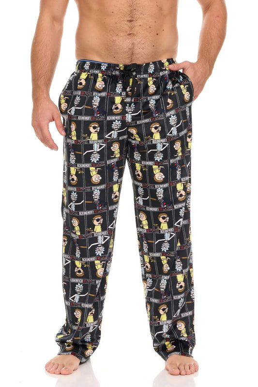 Pantalón de Pijama de Rick and Morty para Hombre. Talla Grande